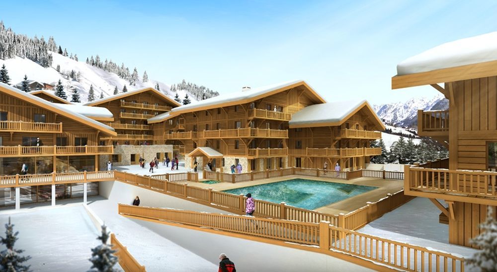 Hotel Prestige Odalys Le Chamois La Clusaz Exterior photo